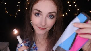 ASMR For ADHD Cranial Nerve Exam Eye Exam Colour Swatching Dentist Doctor MakeOver [upl. by Lewls]