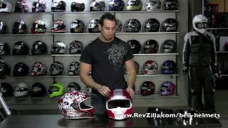 Bell Helmet Face Shield Change Guide From RevZillacom [upl. by Cicely631]