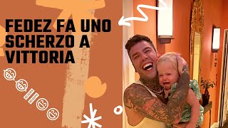 FEDEZ fa uno scherzo a Vittoria Lei inizia a piangere 😂 [upl. by Navar]