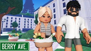 ✈️24 HOURS in PARIS with my BOYFRIEND🌷 Berry Avenue Roleplay [upl. by Hatfield]