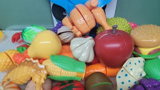 🔴LIVE CUTTING🔪🔪🌽🧅CHICKEN AND 🍎APPLE FRUITS FISH🐠 SEAFOODS ASMR [upl. by Atig]