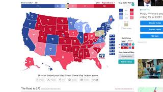 2024 US Presidential Election Final Prediction [upl. by Ahsimot]