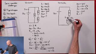 Natuurkunde uitleg serie en parallelschakeling [upl. by Ahsilra]