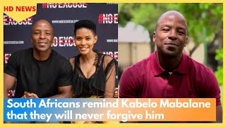 South Africans remind Kabelo Mabalane that they will never forgive him [upl. by Nies126]