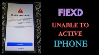 How to Fix Unable to Activate iPhone 66s67788  Bypass iPhone Unable to Activate। [upl. by Akenet]