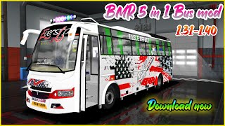 💥New Bmr 5 in 1 pack✨ ets2 131140 😍mbg bmr bus mod bmr bus mod ets2new bus mod ets2 tamil [upl. by Asilej]