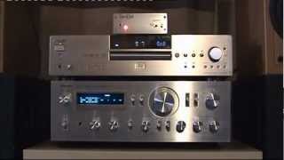 Pioneer SA8800 Sony DVPNS900V NonOversampling DAC [upl. by Enneira]