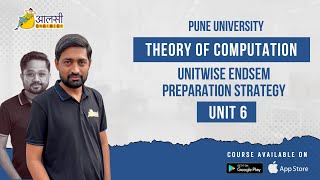 Theory of Computation Endsem Study Strategy  Unit 6  sppu  Aalsi Engineer [upl. by Seidnac]