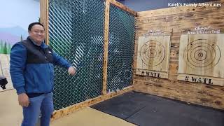 Axe Throwing  Bullseye Beginners Luck  e232 [upl. by Ademla]