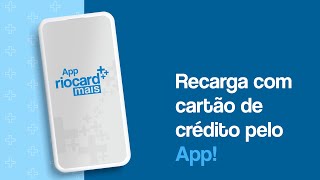 Recarga com cartão de crédito pelo app [upl. by Vanzant358]