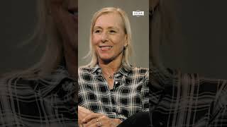 Martina Navratilova on THE BIGGEST decision of her life tennis [upl. by Roanna]