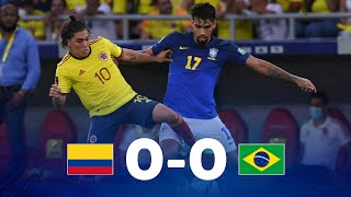 Eliminatorias  Colombia 00 Brasil  Fecha 5 [upl. by Sucramd390]