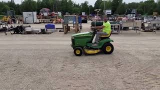 15hp John Deere LX255 Lawnmower [upl. by Ylluz]