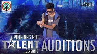 Pilipinas Got Talent 2018 Auditions Jepthah Callitong  Magic [upl. by Irret]