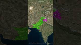 Birth Rate In Different Countries pakistan map facts youtubeshorts reels india [upl. by Hcir119]