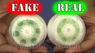 Clarisonic brush head vs fake [upl. by Ennoval]