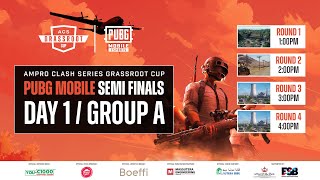 ACS GRASSROOT CUP 2024 PUBG MOBILE Semi Finals Group A [upl. by Hite67]