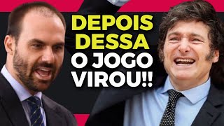 🚨 Bomba Eduardo Bolsonaro acaba de soltar vídeo impactante no CPAC da Argentina [upl. by Ledeen]