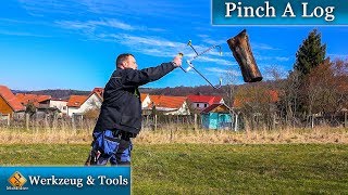 Holz machen Werkzeugtipp  das Tool PinchALog → Anwendungsbeispiele und Test [upl. by Varin]