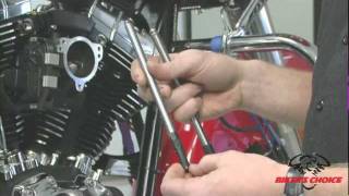 SampS Performance Parts  Pushrod Adjustment  JampP Cycles [upl. by Magna492]