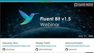 Webinar Fluent Bit v15 [upl. by Lyndsey]