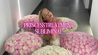 Princess Treatment Subliminal 🌸 attracts love amp luxury and radiates feminine energy 582 Hz [upl. by Isbella441]