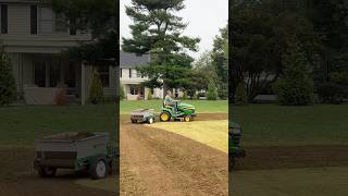 65PT Topdressing as Perfect Homeowner Spreader for Cool Season Topdressing [upl. by Namyaw859]