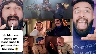 Taqdeerwala Movie  Anupam Kher  Israni  Qadir Khan Jail Hilarious Comedy ScenePakistani Reaction [upl. by Airogerg]