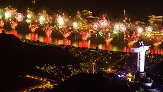 Rio New Year 2020 fireworks  Worlds Largest New Years Celebration HD [upl. by Eidualc]