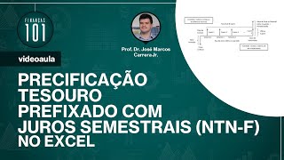 Precificação Tesouro Prefixado com Juros Semestrais NTNF no Excel [upl. by Gibbie]