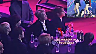 BTS REACTION TO BLACKPINKBOOMBAYAHSMA 2017 NEW ANGLE [upl. by Anoo]