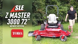 Toro 74959 Z Master 3000 Zero Turn Mower 72quot  25hp Kohler Review [upl. by Deirdre389]