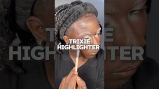 trying trixie cosmetics highlighter makeuptutorial trixiecosmetics highlighter makeup [upl. by Meghann]