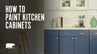 BEHR® Paint  How to Paint Kitchen Cabinets [upl. by Oiramad331]