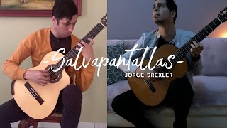 Salvapantallas Jorge Drexler  Classical Guitar Duo [upl. by Ettedualc]