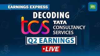 Live TCS Reports Q2 Earnings  TCS Q2 Results  Quarterly Performance  Earning Express [upl. by Shaikh]