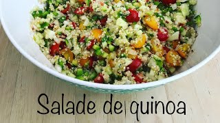 Salade de quinoa fraîche et colorée [upl. by Radbun]