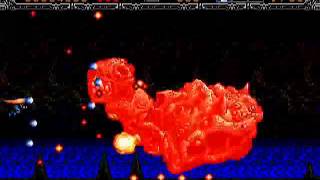 Gynoug Gameplay Mega Drive  Genesis [upl. by Molton]