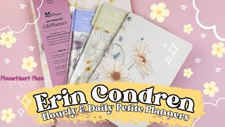 Erin Condren First Impressions  Softbound LifePlanner Hourly Layout amp Petite Daily Planners [upl. by Gronseth314]