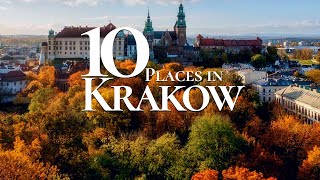 10 Most Beautiful Places to Visit in Krakow Poland 2024 🇵🇱  Krakow Travel Video [upl. by Swann]