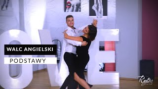 Walc Angielski  Podstawy  Studio Tańca Rytm  English Waltz [upl. by Hovey299]