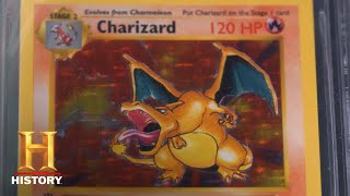 Pawn Stars Rare Collection of Charizard Pokemon Cards Season 14  History [upl. by Ku]