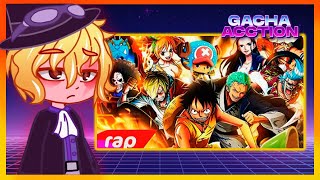 PERONSAGENS DE ONE PIECE Reagindo ao Mugiwaras Trap 👒 PeJota  GC [upl. by Jarib]