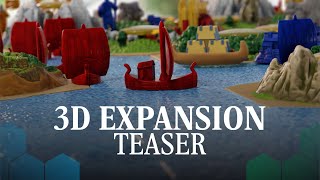 CATAN – 3D Expansion – Seafarers  Cities amp Knights  Teaser [upl. by Oswell]