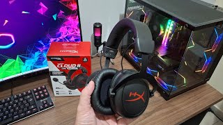 Headset HyperX Cloud II Core Wireless  Melhor opção sem fio para jogos em 2024 [upl. by Avner406]