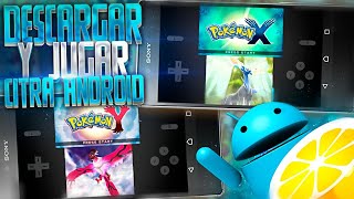 DESCARGAR POKÉMON X Y EN EL EMULADOR 3DS PARA ANDROID Y JUGAR EN GAMA MEDIA BAJA  CITRA ANDROID APK [upl. by Johst]