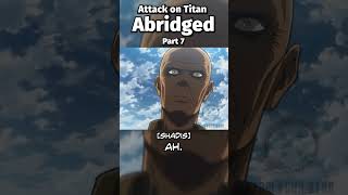 Jean Kirschtein  Attack on Titan Abridged [upl. by Aitsirk]