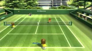 Lets Play Wii Sports 3 Love Tennis [upl. by Michaelina484]