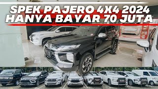 SPEK MITSUBISHI PAJERO 4X4 TAHUN 2024 UNIT READY HARGA AKHIR TAHUN TURUN DRASTIS WAKTU PAS BUAT BELI [upl. by Airekat]