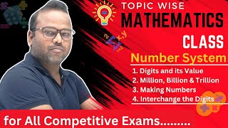 🔴Number System  Digits and its Value  Interchange Digits  Class02 competitivemath [upl. by Gentes]